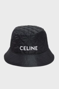 8. Celine Bucket Hat in Nylon Twill 